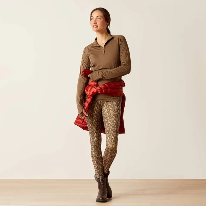 Lowell 20 14 Zip Baselayer Canteen Women Ariat TShirts and Tops