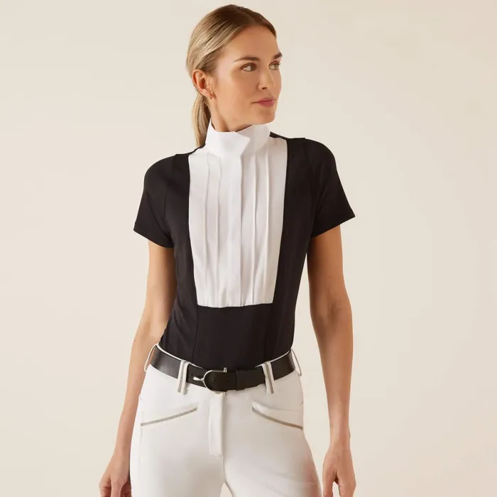 Luxe Show Shirt Black Women Ariat English Riding