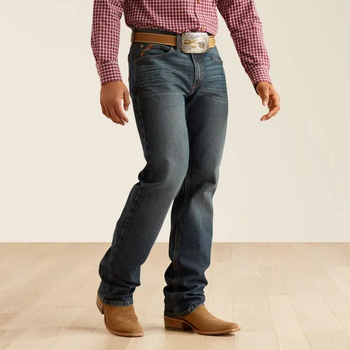 M2 Traditional Relaxed Stretch Pro Series Ray Boot Cut Jean Atlas Men Ariat Denim