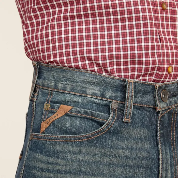 M2 Traditional Relaxed Stretch Pro Series Ray Boot Cut Jean Atlas Men Ariat Denim M2 Traditional Relaxed Stretch Pro Series Ray Boot Cut Jean Atlas Men Ariat Denim