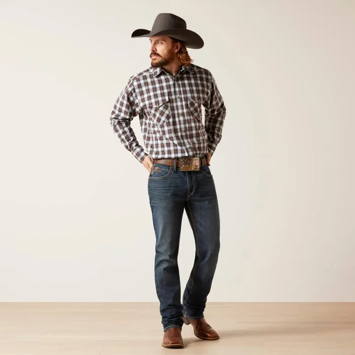 M4 Relaxed Derek Boot Cut Jean Atlas Men Ariat Denim M4 Relaxed Derek Boot Cut Jean Atlas Men Ariat Denim