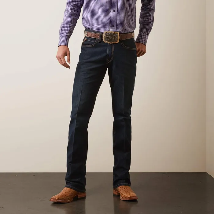 M4 Relaxed Hansen Boot Cut Jean Blackstone Men Ariat Denim