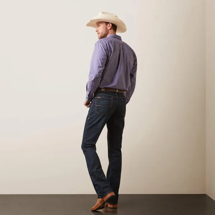 M4 Relaxed Hansen Boot Cut Jean Blackstone Men Ariat Denim M4 Relaxed Hansen Boot Cut Jean Blackstone Men Ariat Denim