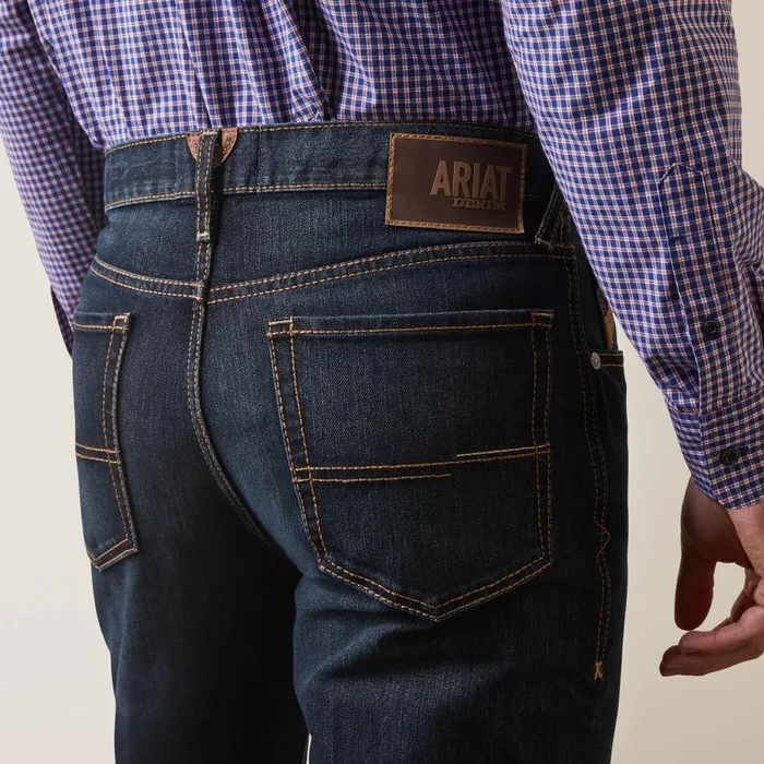 M4 Relaxed Hansen Boot Cut Jean Blackstone Men Ariat Denim M4 Relaxed Hansen Boot Cut Jean Blackstone Men Ariat Denim