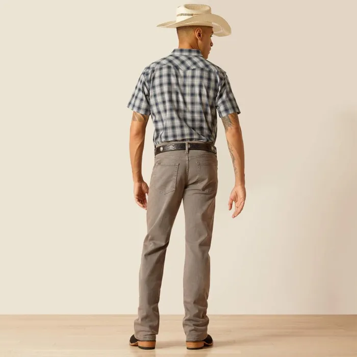 M5 Hansen Straight Leg Jean Fossil Men Ariat Denim M5 Hansen Straight Leg Jean Fossil Men Ariat Denim