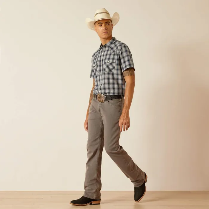 M5 Hansen Straight Leg Jean Fossil Men Ariat Denim M5 Hansen Straight Leg Jean Fossil Men Ariat Denim