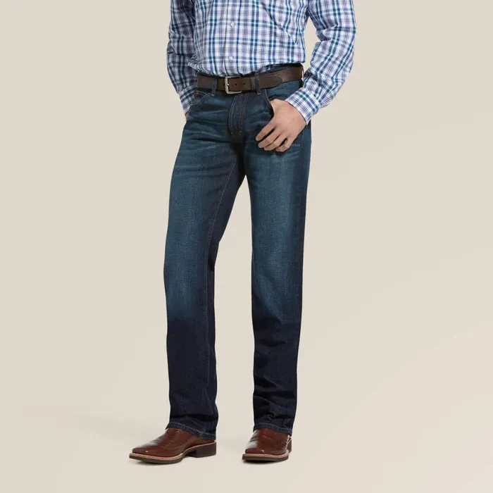 M5 Slim Stretch Legacy Stackable Straight Leg Jean Durham Men Ariat Denim