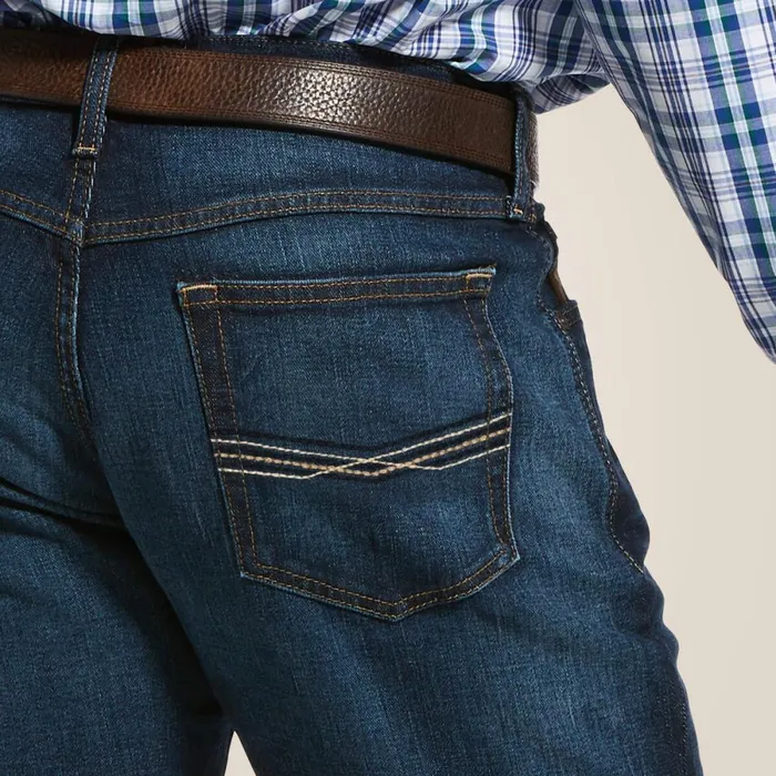 M5 Slim Stretch Legacy Stackable Straight Leg Jean Durham Men Ariat Denim
