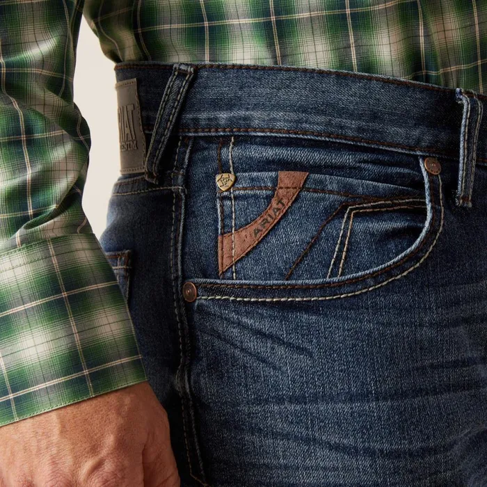 M5 Straight Romans Straight Jean Skyland Men Ariat Denim M5 Straight Romans Straight Jean Skyland Men Ariat Denim