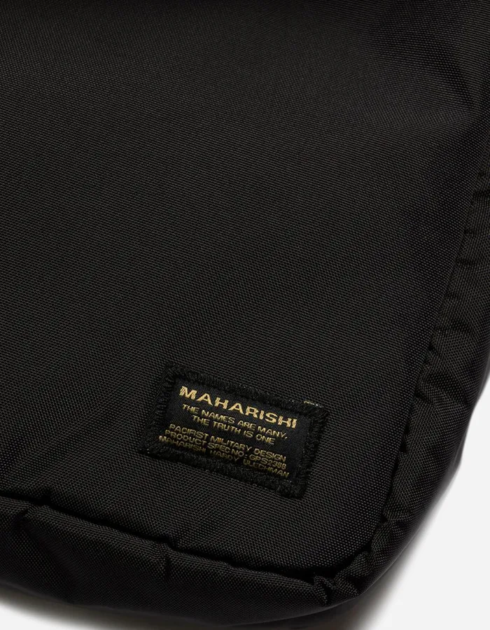 Maharishi Bags 1115 Maha MALICE Cross Body Bag Black 8211 Men