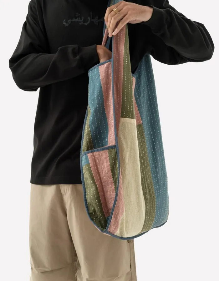 Maharishi Bags 1286 Patchwork Shoulder Bag Multi 8211 Men