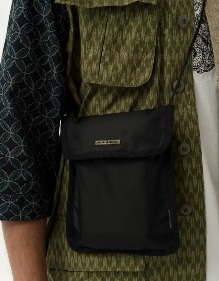 Maharishi Bags 5204 Maharishi Snocord Bag Black 8211 Men