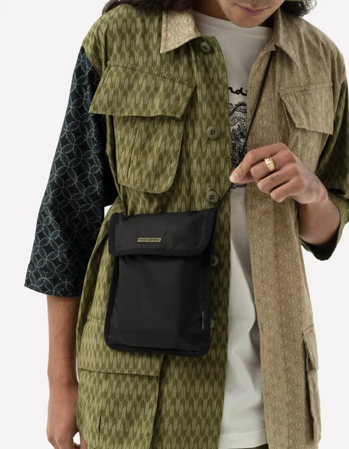 Maharishi Bags 5204 Maharishi Snocord Bag Black 8211 Men