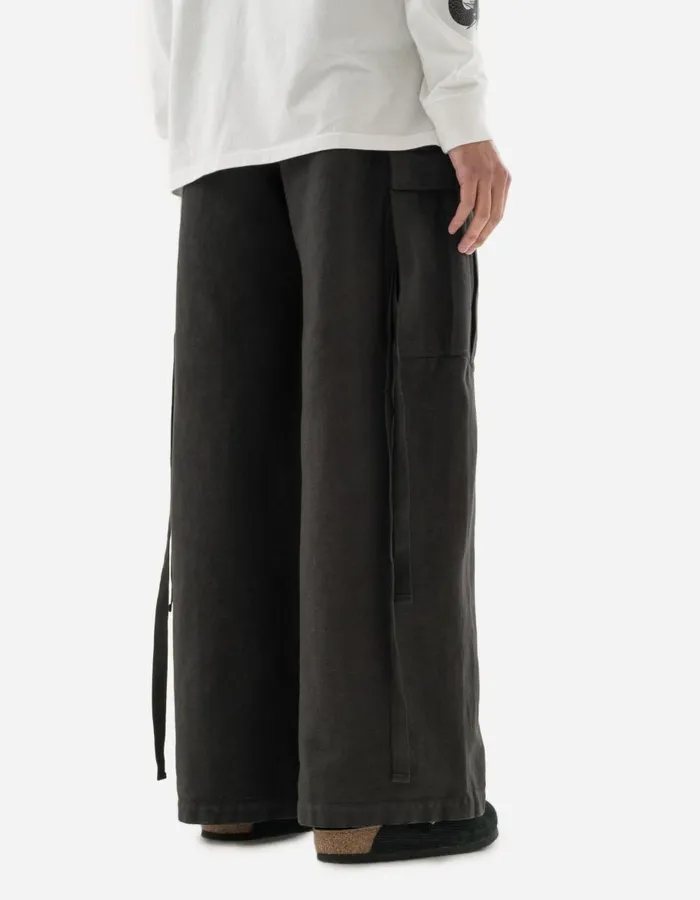 Maharishi Hakama Pants 5329 Hakama Cargo Track Pants Black 8211 Men