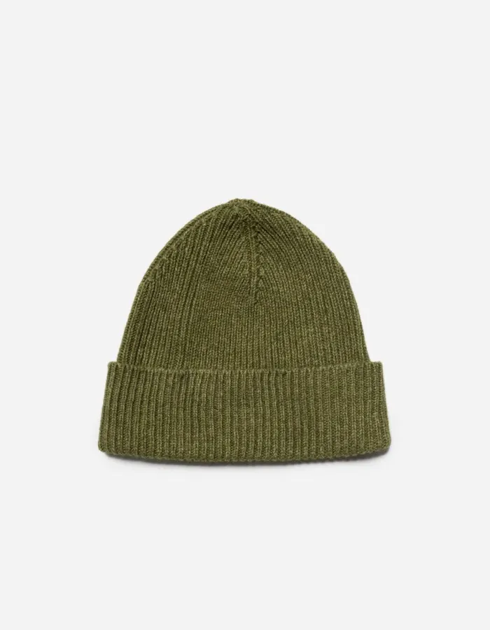 Maharishi Hats 1368 Maharishi Embroidered Beanie Olive 8211 Men