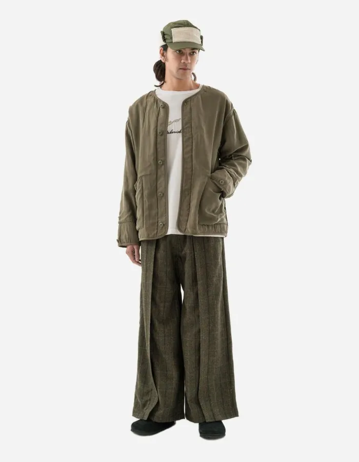 Maharishi Jackets 5253 Reversible M65 Wool Liner OliveEcru 8211 Men