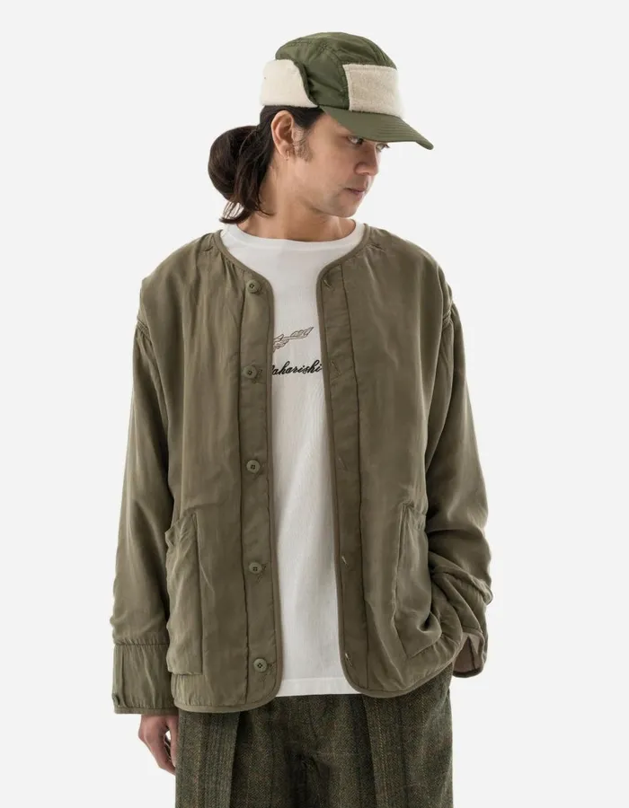 Maharishi Jackets 5253 Reversible M65 Wool Liner OliveEcru 8211 Men