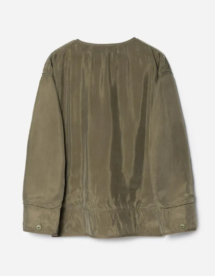 Maharishi Jackets 5253 Reversible M65 Wool Liner OliveEcru 8211 Men