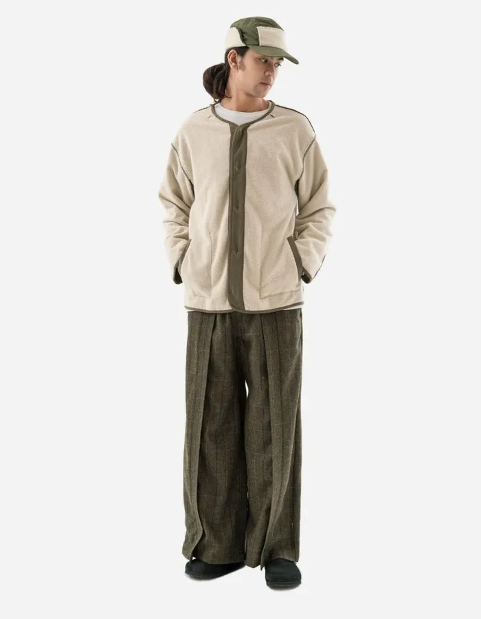 Maharishi Jackets 5253 Reversible M65 Wool Liner OliveEcru 8211 Men