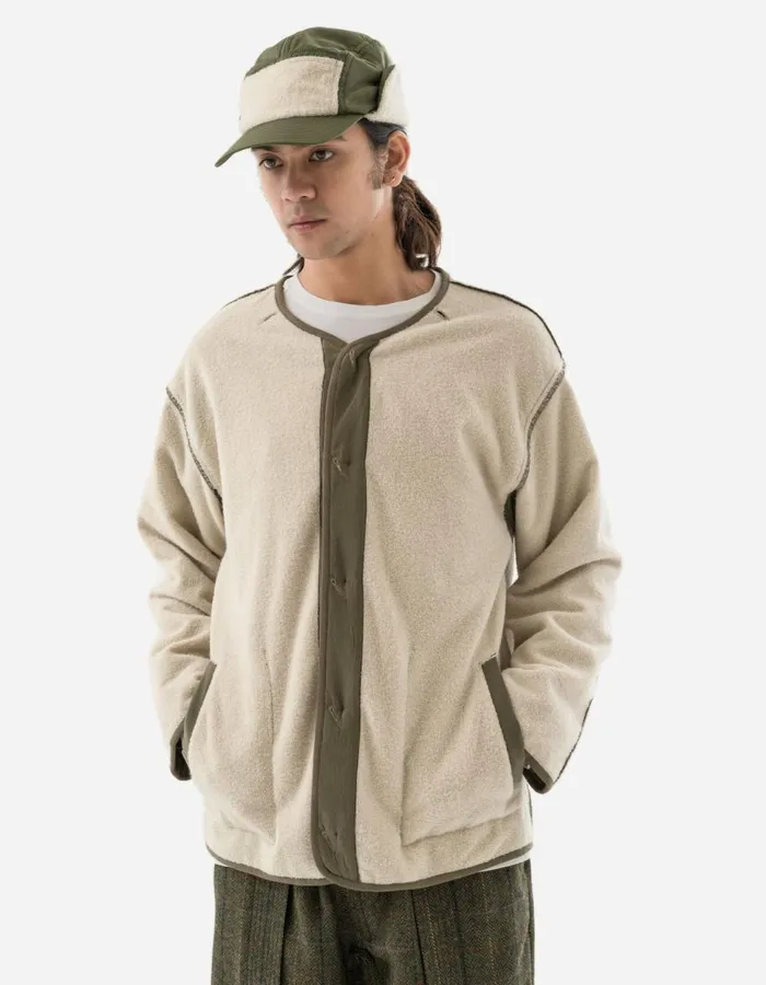 Maharishi Jackets 5253 Reversible M65 Wool Liner OliveEcru 8211 Men