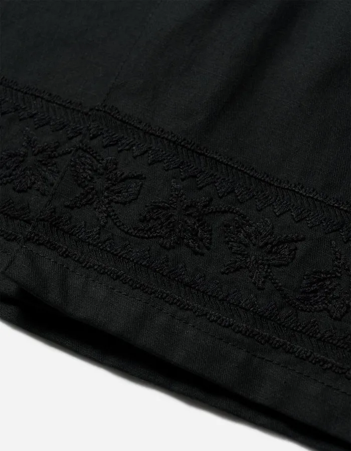 Maharishi Long Sleeve Shirts 5237 Thar Dragon Utility Shirt Black 8211 Men