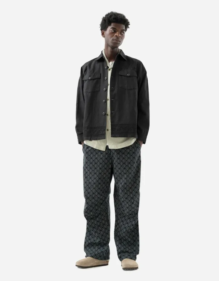 Maharishi Long Sleeve Shirts 5237 Thar Dragon Utility Shirt Black 8211 Men
