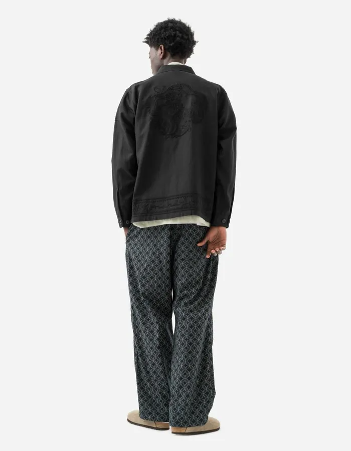 Maharishi Long Sleeve Shirts 5237 Thar Dragon Utility Shirt Black 8211 Men