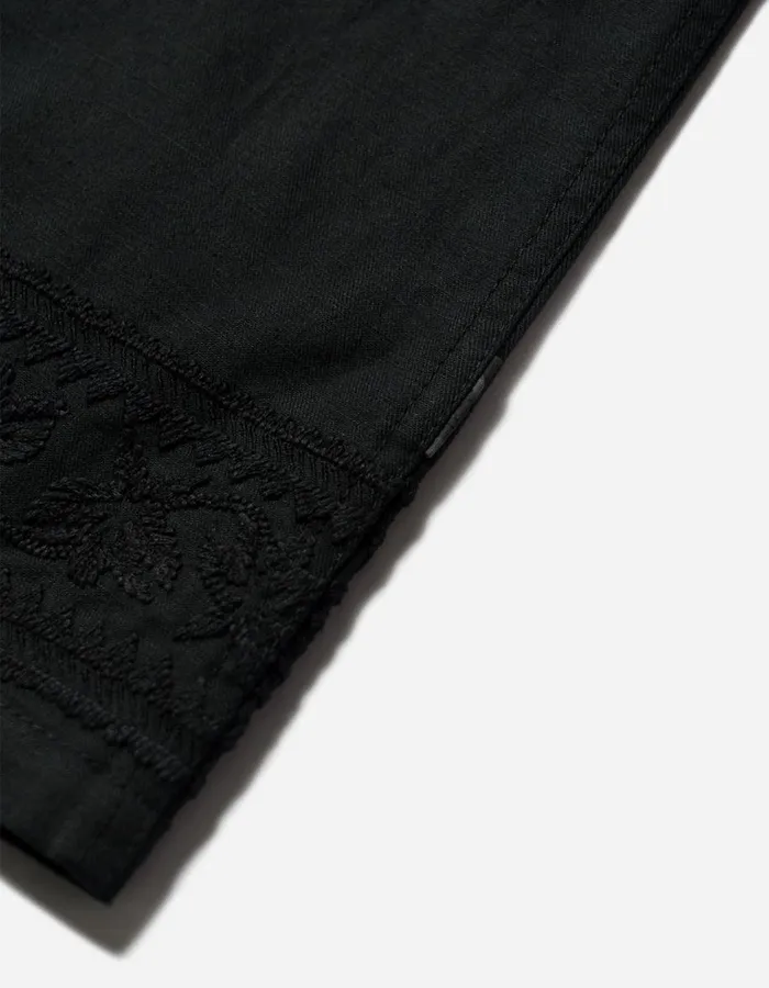 Maharishi Long Sleeve Shirts 5237 Thar Dragon Utility Shirt Black 8211 Men