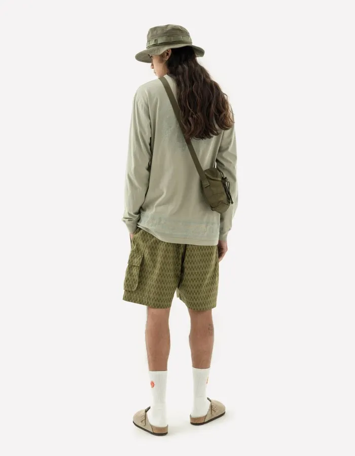 Maharishi Long Sleeve TShirts 5243 Thar Dragon LS TShirt Sage 8211 Men