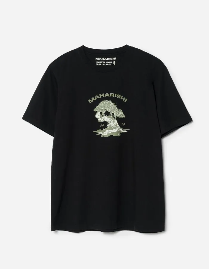 Maharishi Short Sleeve TShirts 1353 Maharishi Bonsai TShirt Black 8211 Men