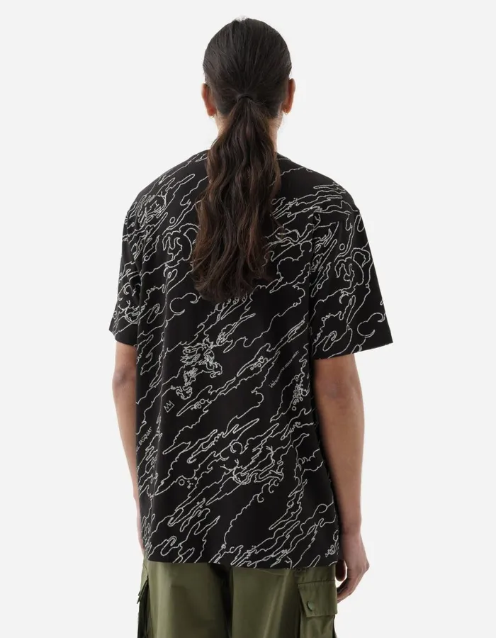 Maharishi Short Sleeve TShirts 5131 Maha Basquiat DPM TShirt Camo 8211 Men
