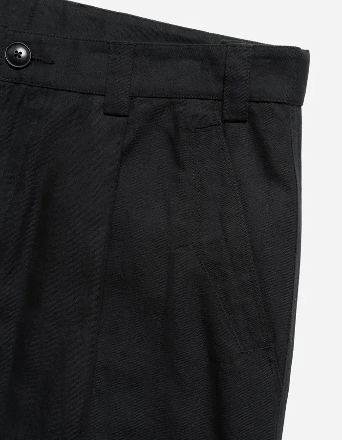 Maharishi Utility Pants 5288 Hemp Loose Chino Black 8211 Men