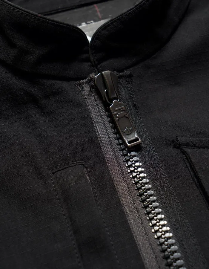 Maharishi Vests 5223 Cordura Asym Armour Vest BlackSubdued Night 8211 Men