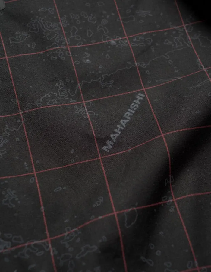 Maharishi Vests 5223 Cordura Asym Armour Vest BlackSubdued Night 8211 Men