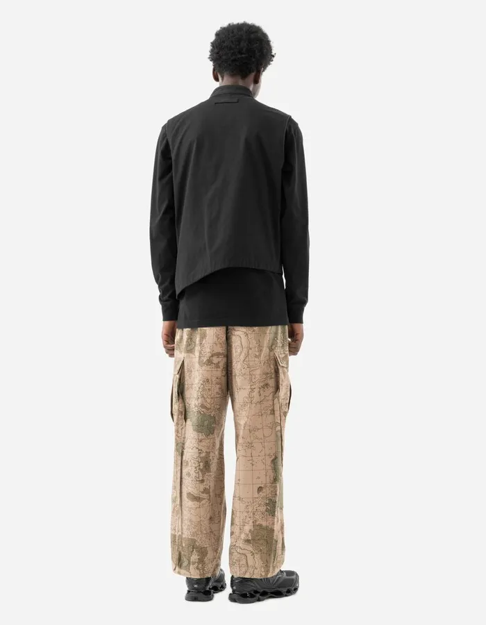 Maharishi Vests 5223 Cordura Asym Armour Vest BlackSubdued Night 8211 Men