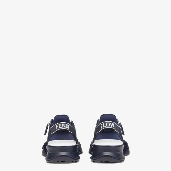 Man Blue Fabric LowTops Black Fendi Fendi Flow