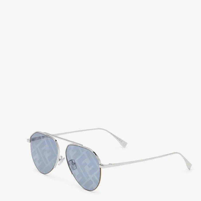 Man Grey Sunglasses Grey Fendi Sunglasses
