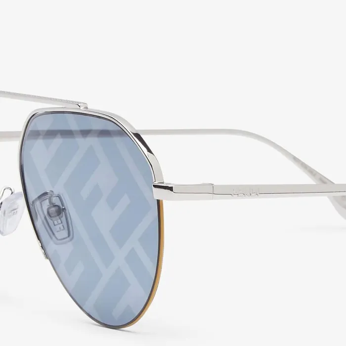 Man Grey Sunglasses Grey Fendi Sunglasses