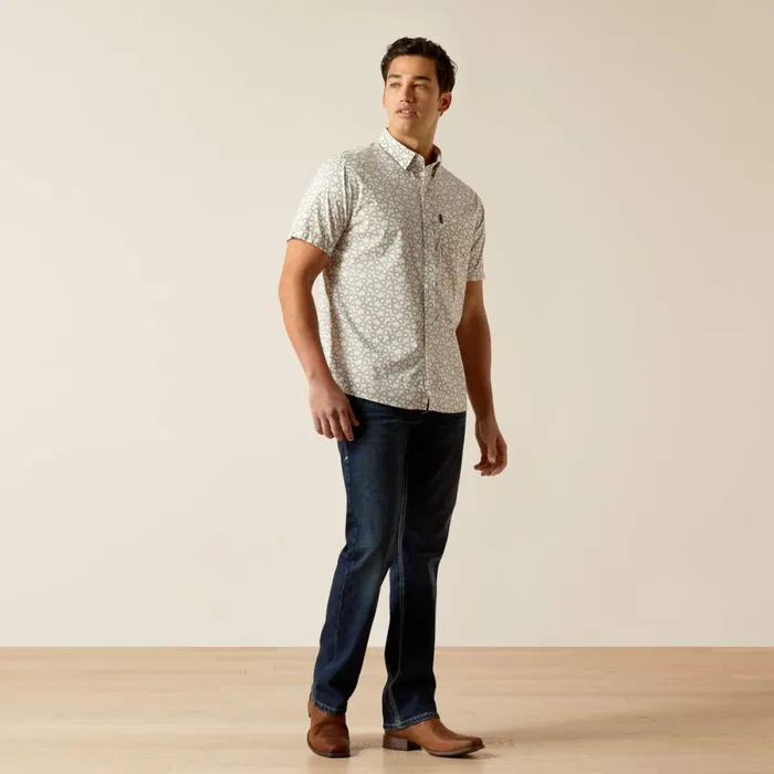 Marc Stretch Modern Fit Shirt Vanilla Ice Men Ariat Button Down Shirts Marc Stretch Modern Fit Shirt Vanilla Ice Men Ariat Button Down Shirts