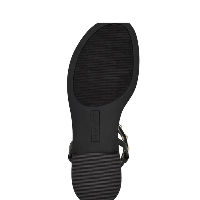 Marcila Studded Ankle Strap Sandals Black Women Nine West Sandals Marcila Studded Ankle Strap Sandals Black Women Nine West Sandals