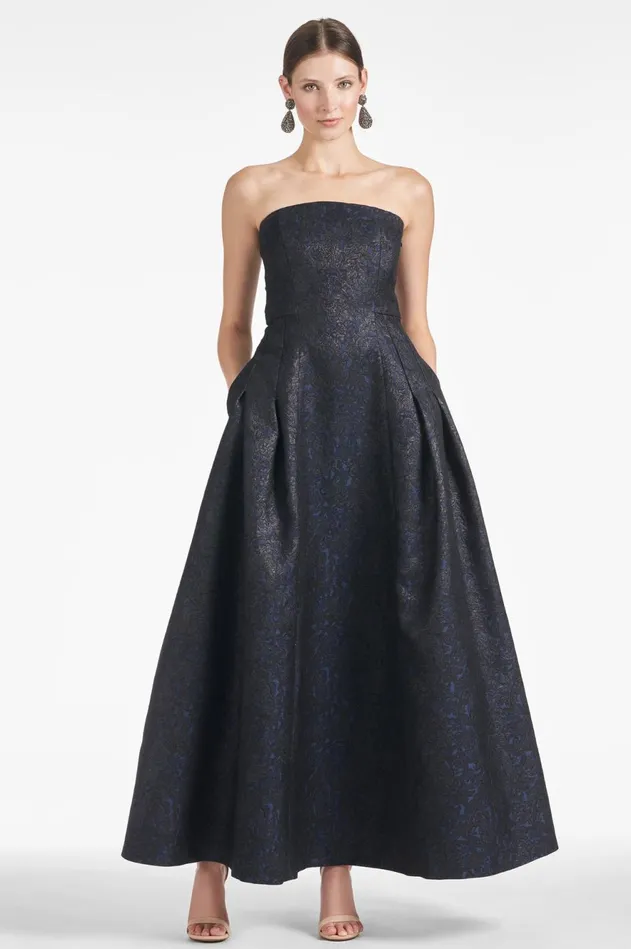 Margaux Gown 8211 BlackMidnight Women Sachin and Babi Evening