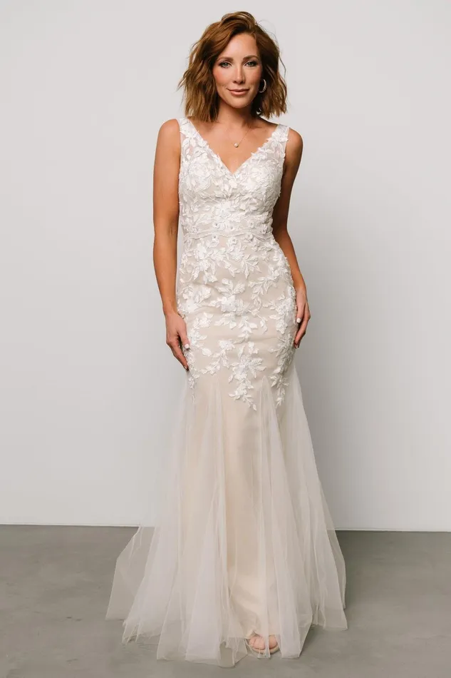 Marion Bridal Gown Off White Women Baltic Born Bridal