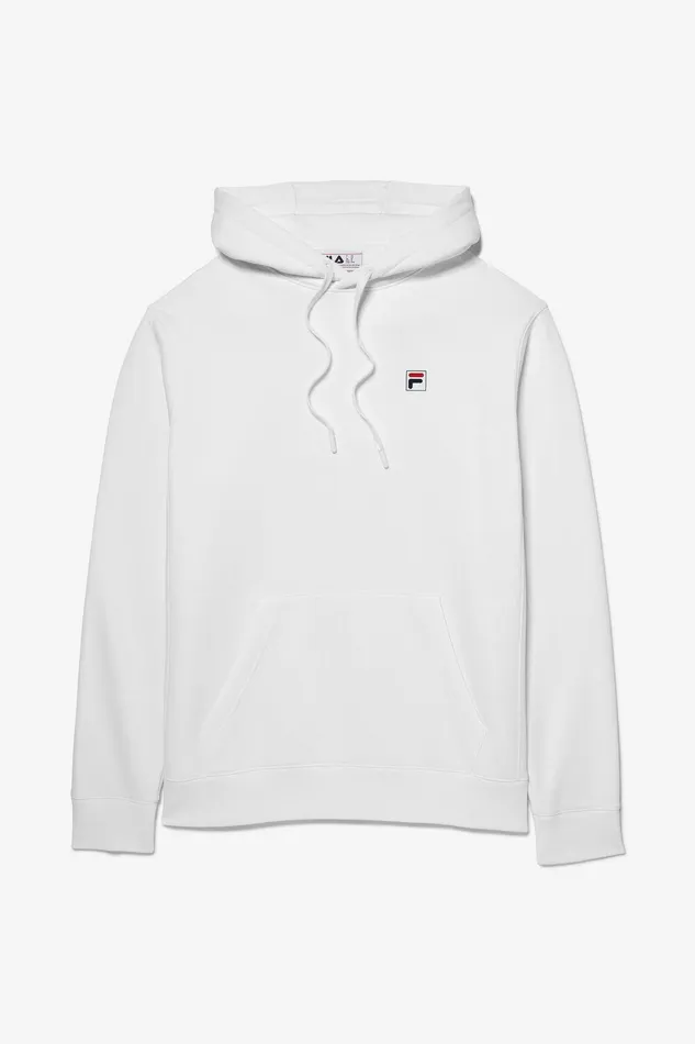 Matching Sets Men Fila Classic Pullover Hoodie 100 White