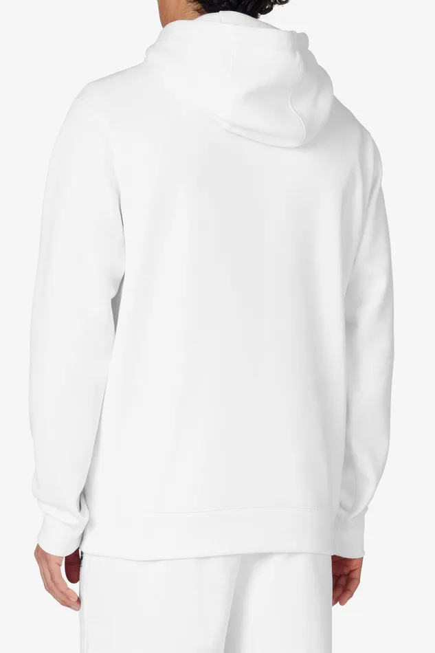 Matching Sets Men Fila Classic Pullover Hoodie 100 White