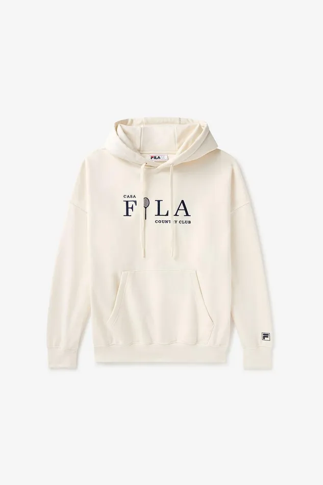 Matching Sets Women Fila Casa Fila Country Club Hoodie 920 Gardenia