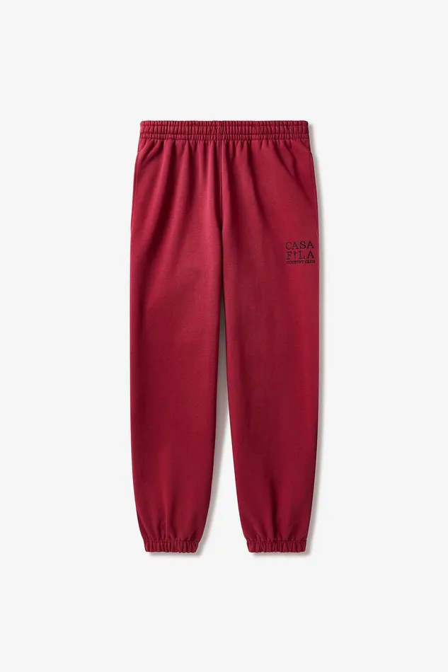 Matching Sets Women Fila CASA FILA Country Club Jogger 600 Tinetan Red
