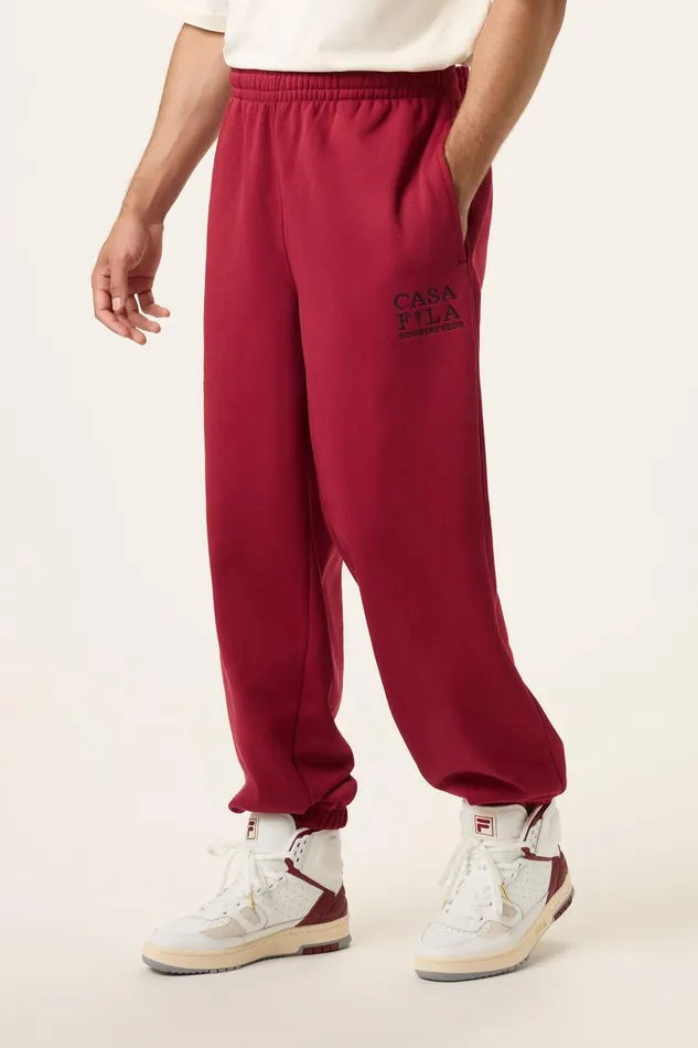 Matching Sets Women Fila CASA FILA Country Club Jogger 600 Tinetan Red Matching Sets Women Fila CASA FILA Country Club Jogger 600 Tinetan Red