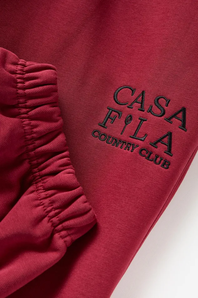 Matching Sets Women Fila CASA FILA Country Club Jogger 600 Tinetan Red Matching Sets Women Fila CASA FILA Country Club Jogger 600 Tinetan Red