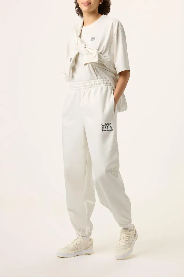 Matching Sets Women Fila CASA FILA Country Club Jogger 920 Gardenia Matching Sets Women Fila CASA FILA Country Club Jogger 920 Gardenia