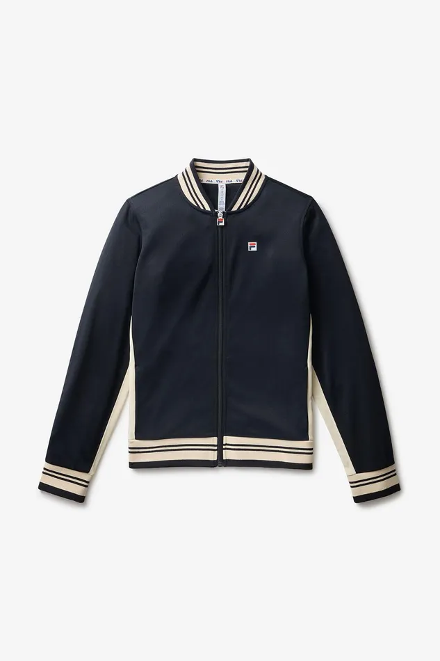 Matching Sets Women Fila Performance Iconic Settanta Jacket 978 Blackangora